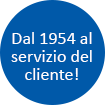 Dal 1954 al servizio del cliente